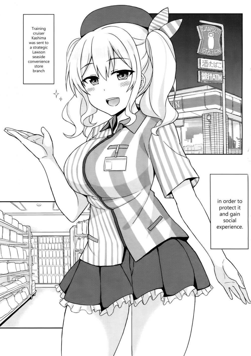 Hentai Manga Comic-Shinya no Lawson de Kashima to Ikenaikoto Shimasenkaka-Read-4